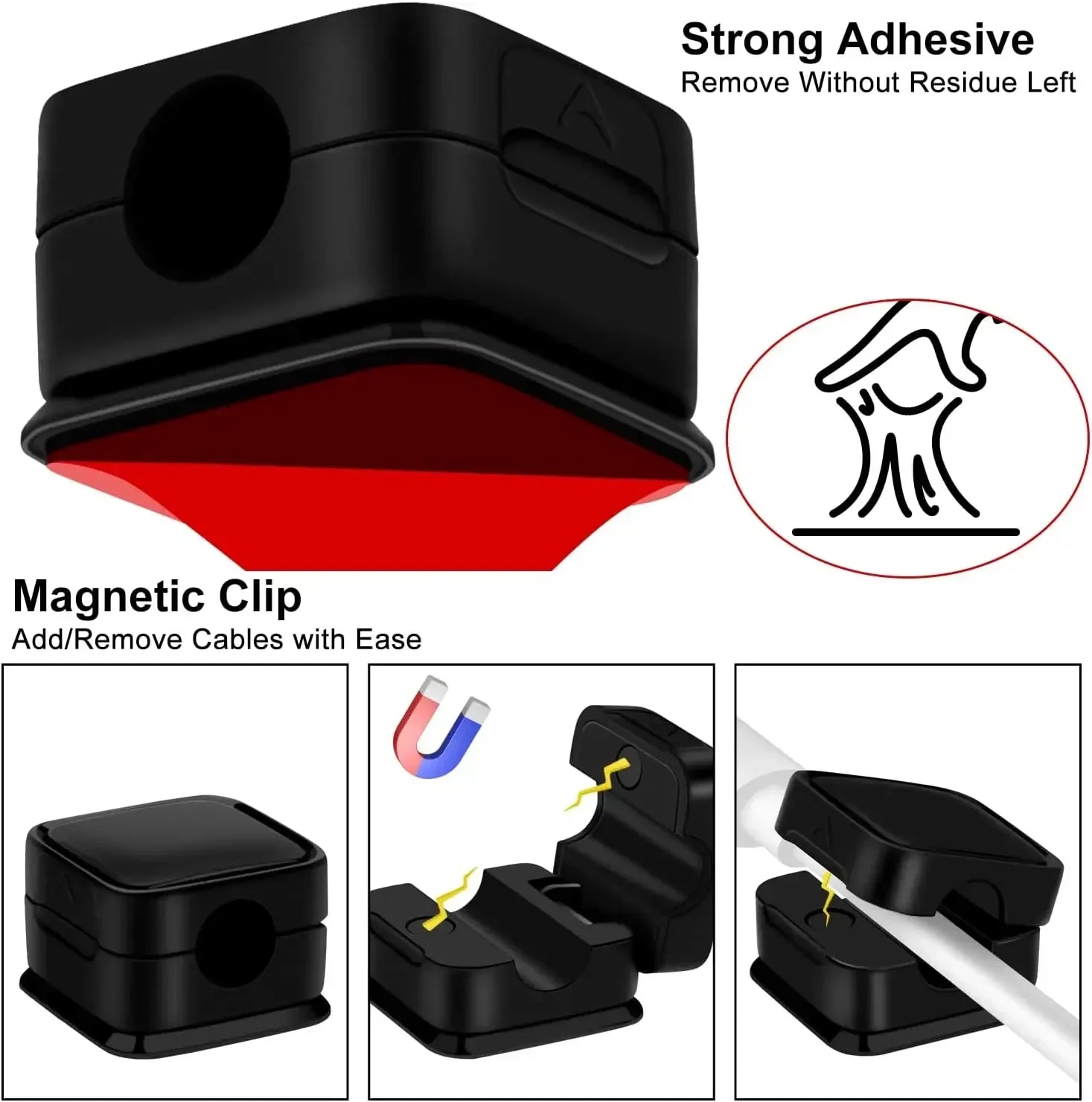 Magic Cable Clip Set